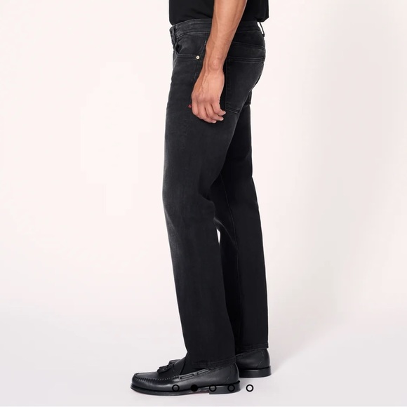 Warp + Weft ORD Chicago Straight Jean Asphalt Black Men’s 35 x 30 NEW With Tags - Picture 9 of 16